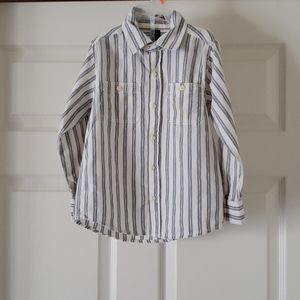 Baby Gap toddler size 5T striped long sleeve shirt